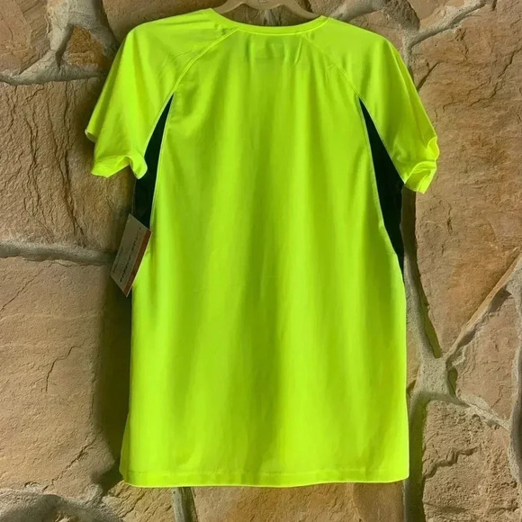 A4 Lime Green & Black T-Shirt - Picture 6 of 6